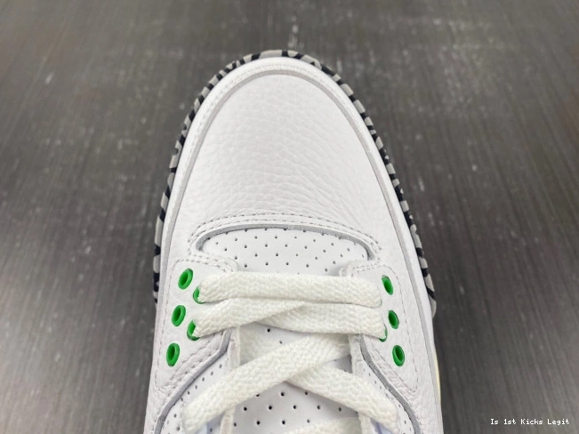 Jordan Green CK9246-136 (W) Retro 3 Lucky 0814